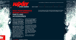 Desktop Screenshot of haxbyspeed.com